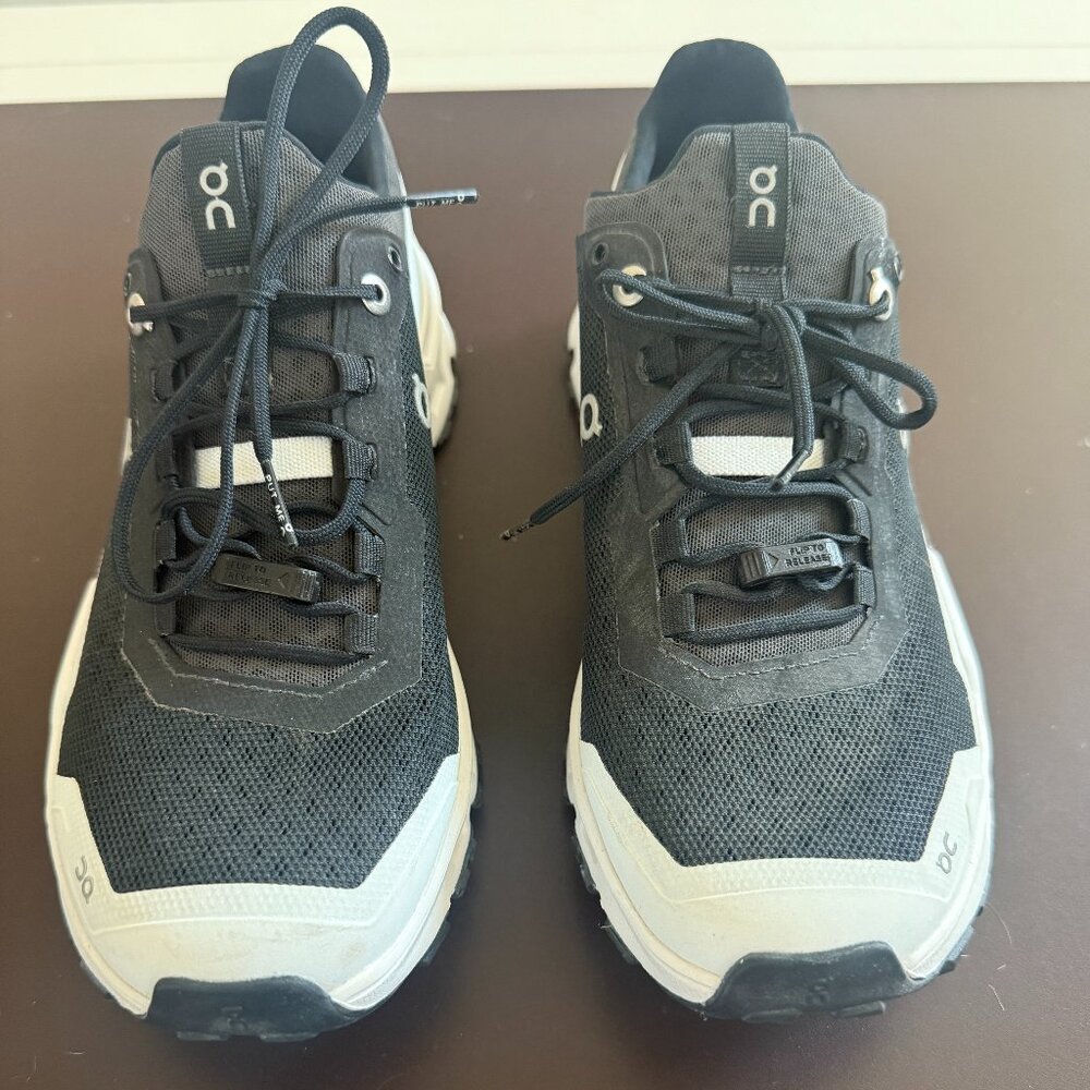 Women’s Black & White Performance Sneakers – Size 8